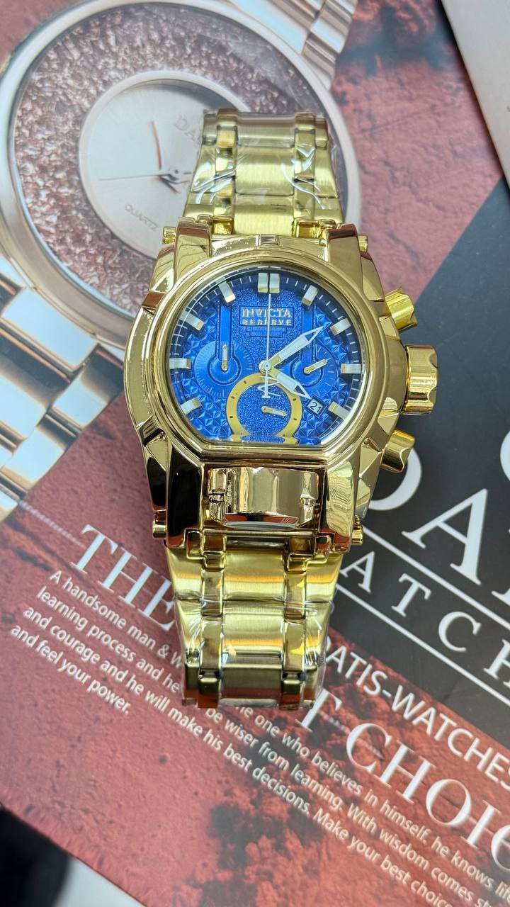 ساعت مردانه اینویکتا سه موتوره کیفیت عالی