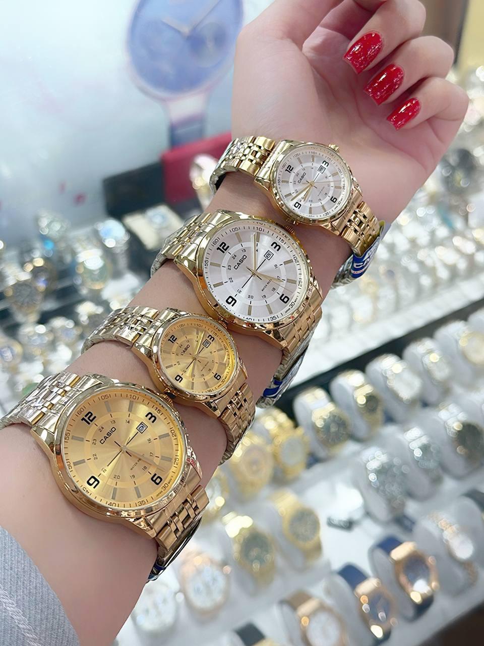 ست ساعت پرفروش کاسیو casio زنانه و مردانه