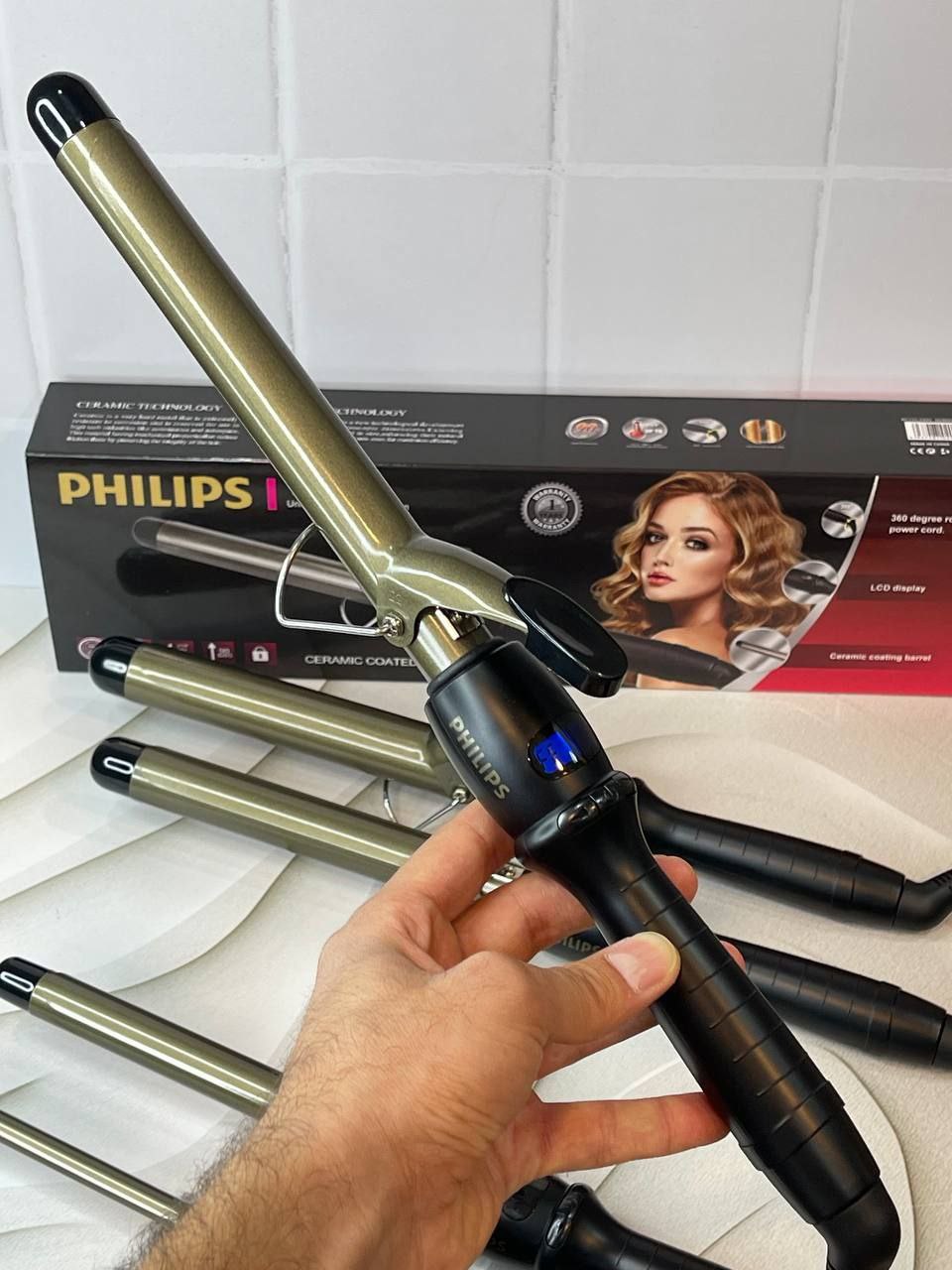 فرکن فیلیپس   کاملا سالنی و حرفه‌ای سایزهای موجود: 9 19 22 25 28 میلیمتر