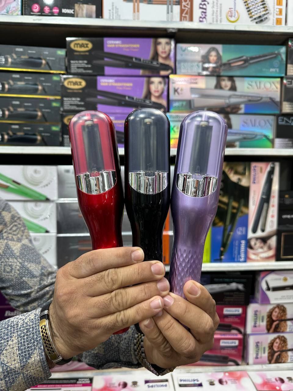 شارژ مجددد موخوره‌گیر rh‑6668    ✂️ مخصوص از بین بردن موخوره بدون کوتاه شدن طول مو؛ مناسب موهای خشک و آسیب‌دیده