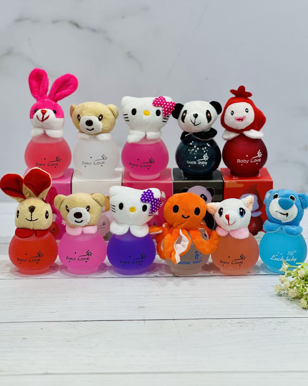 ادکلن عروسکی مخصوص کودکان  طرح های فوق العاده جذاب