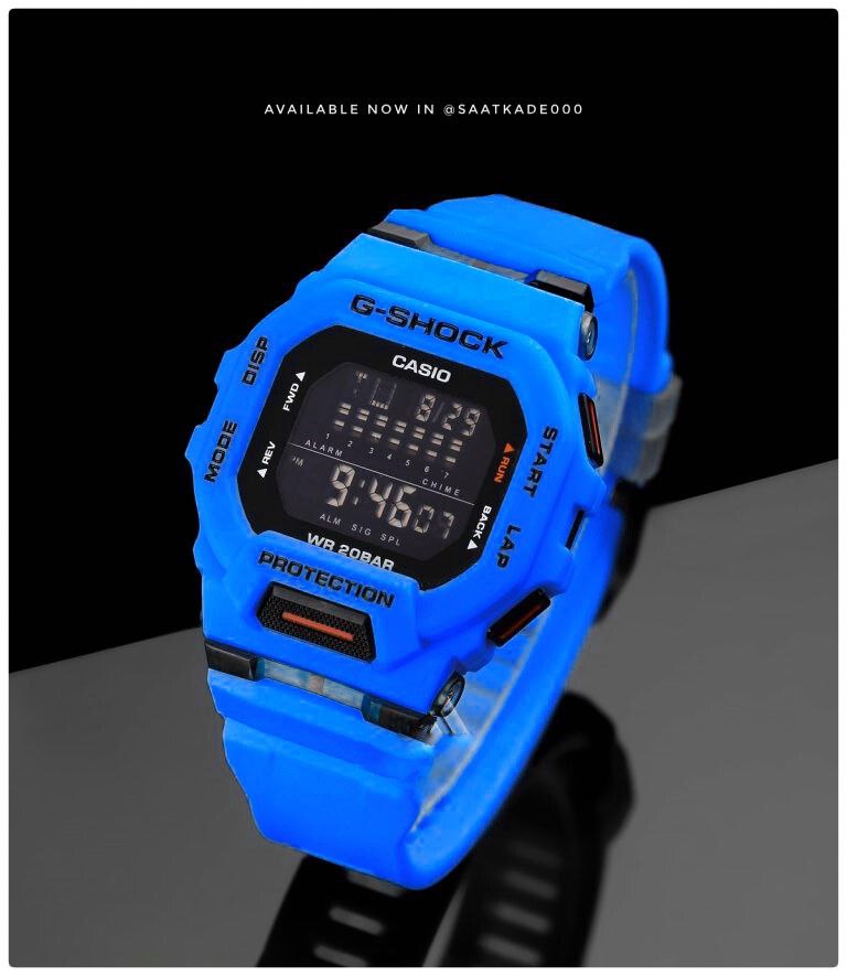 G-shock  Casio Unisex  موتور شرکتی درجه یک بند رابرآنتی آلرژی  قفل سگکی