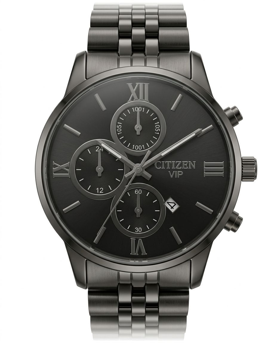 کد 2610 مردانه قفلی برند سیتیزن CITIZEN         طراحی خاص دارای روز شمار  طرح کورنو با کیفیت  قفل کلیپسی  موتور کوارتز