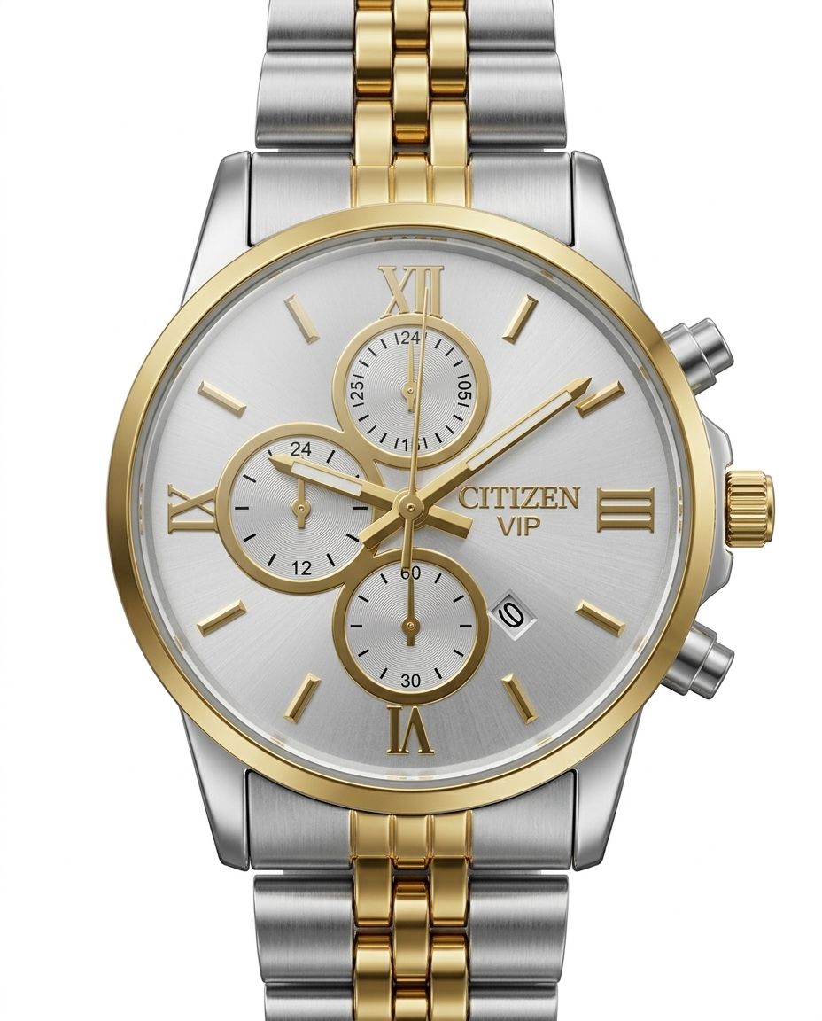 کد 2620 مردانه قفلی برند سیتیزن CITIZEN         طراحی خاص دارای روز شمار  طرح کورنو با کیفیت  قفل کلیپسی  موتور کوارتز