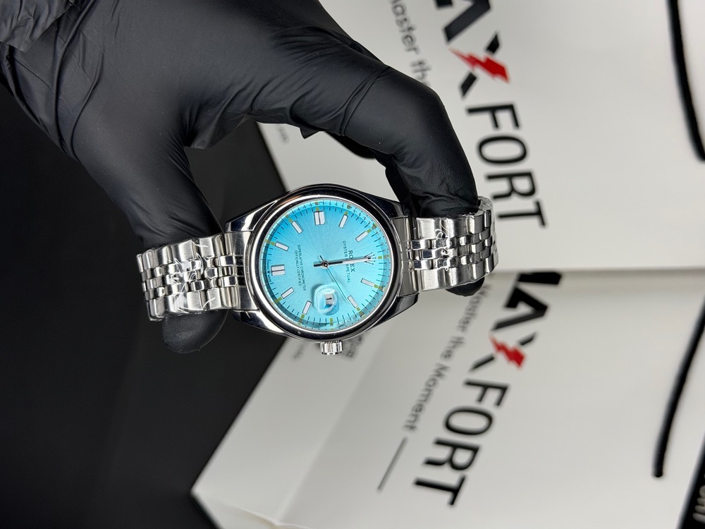 رولکس مردانه  OYSTER PERPETUAL   تاریخدار  طرح اصلی بنداستیل  قفل اصلی