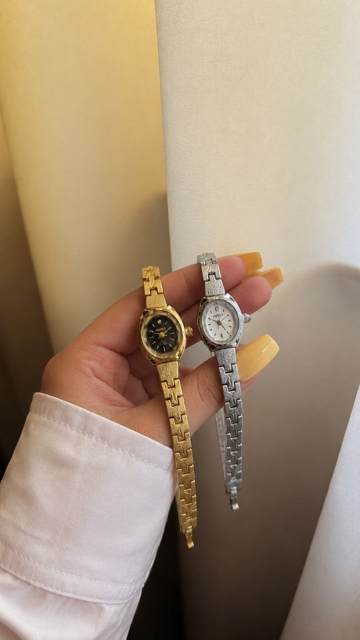 eightys  jewellery antique        ♤خلق یک استایل بی رقیب   ⚡️طرح ده هشتاد میلادی  برند شرکتی  شیشه سافایر  قفل  دستبندی  موتورکوارتز  بند استیل رنگ ثابت  مقاوم دربرابر آب  در حد شستن دست ضد حساسیت